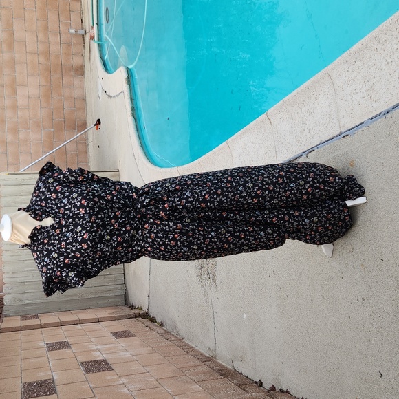 Rebecca Taylor SL Vine Jumpsuit - Size 10 - Picture 3 of 14